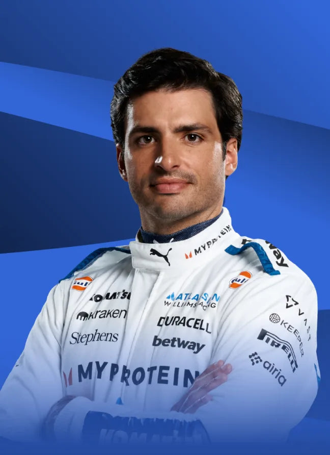Carlos Sainz F1 Racing Suits Collection Reaxion Racegear