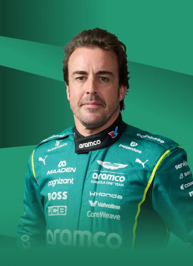 Fernando Alonso F1 Racing Suit and Replica Team Apparel
