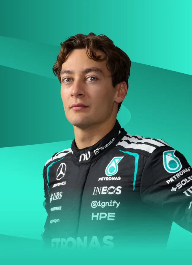 George Russell Mercedes F1 Racing Suits Collection