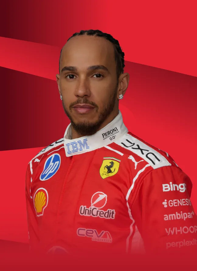Lewis Hamilton Ferrari F1 Racing Suits Collection Reaxion Race Gear