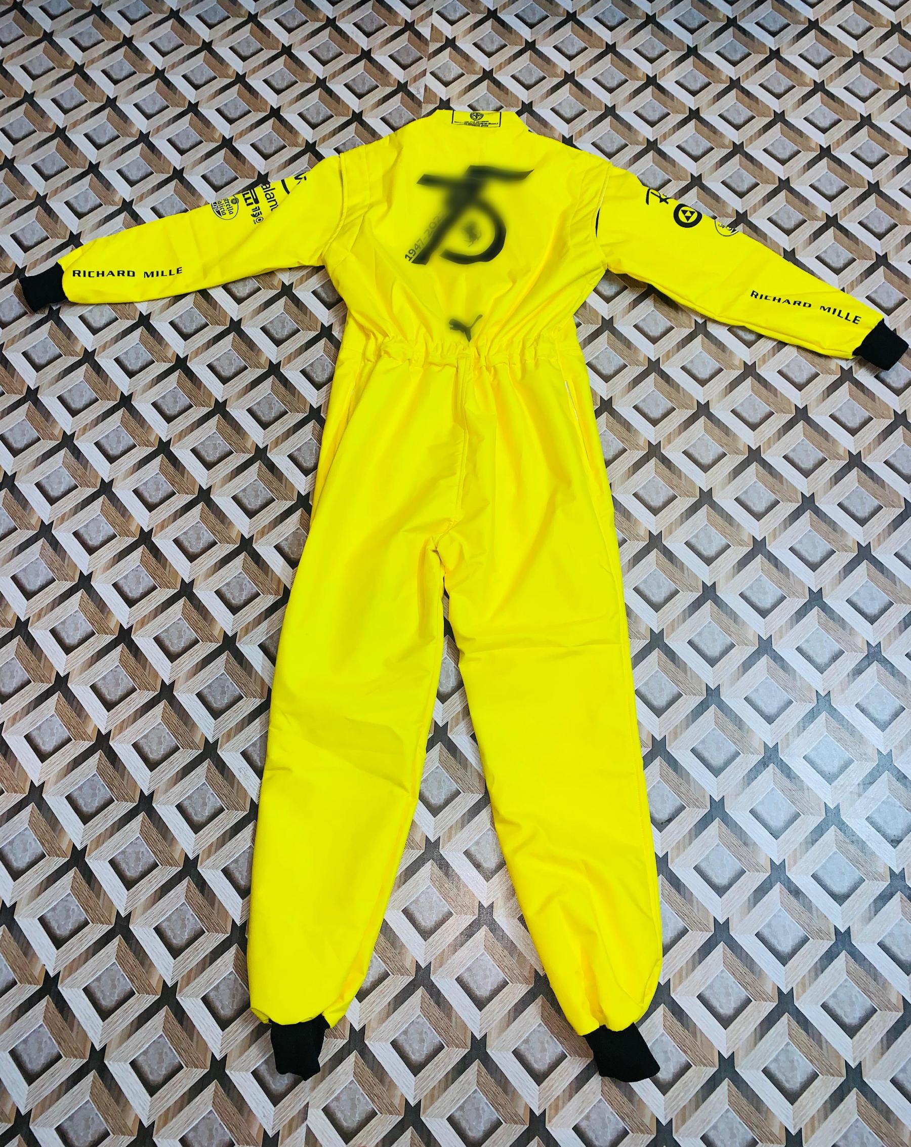 Charles Leclerc F1 Inspired Suit – F1 Racing Fan Gear – Motorsport Costume