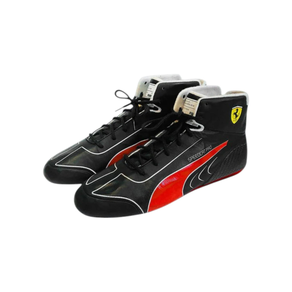2022 Ferrari F1 Racing Shoes (Black) - Reaxion Racegear image 1