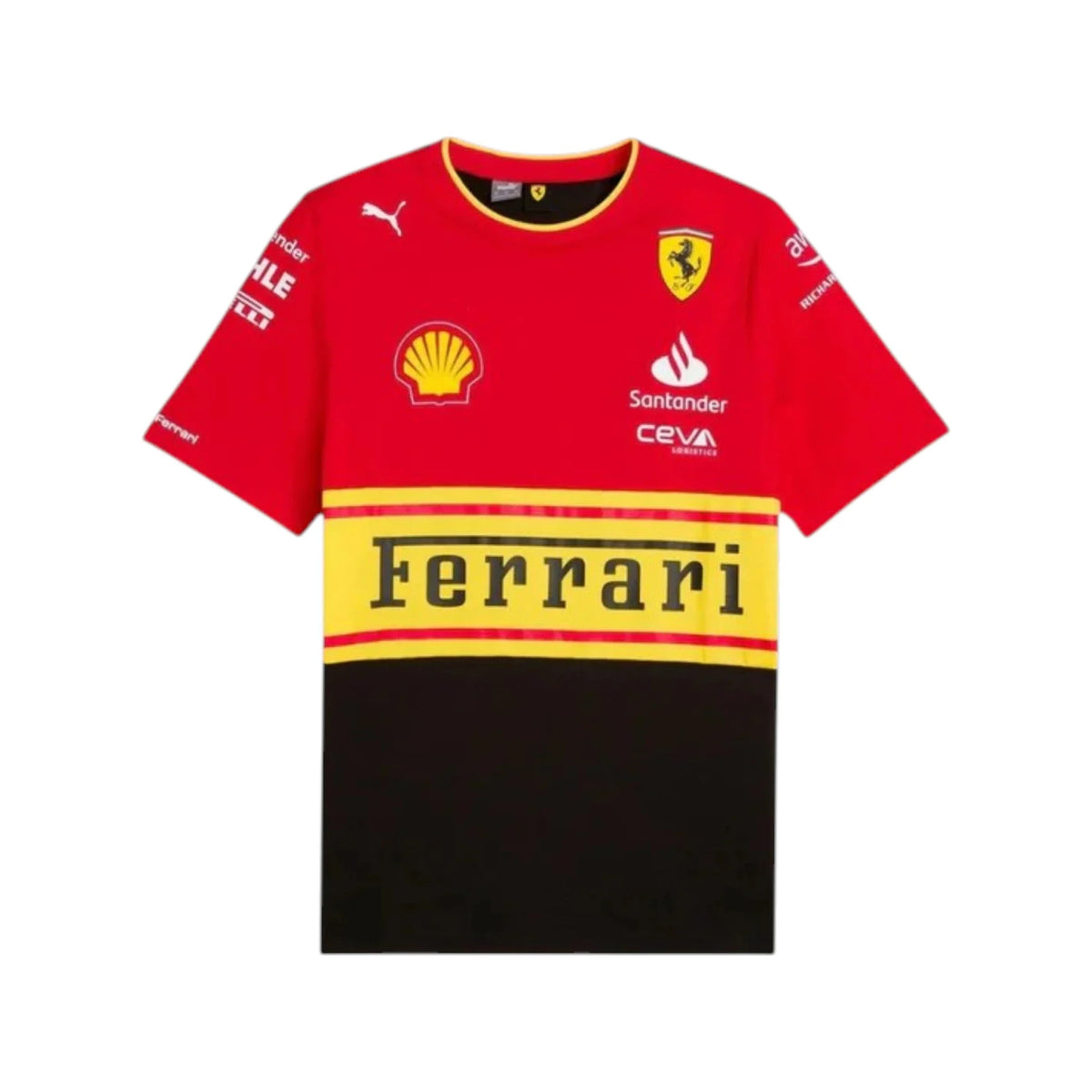 2022 Ferrari Monza GP F1 Racing T-Shirt - Reaxion Racegear image 1