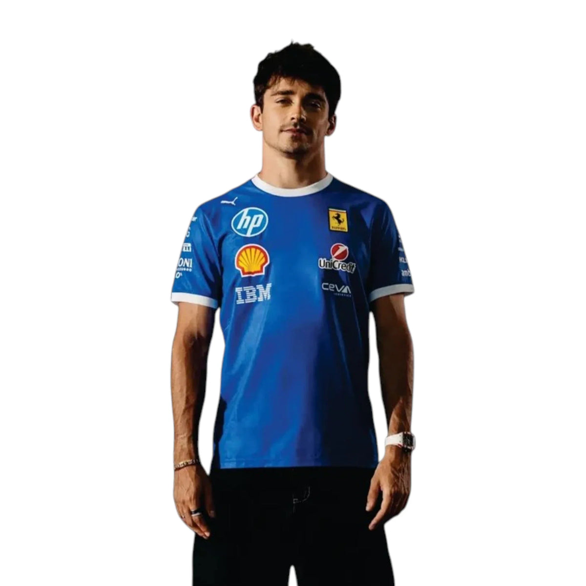 2025 Ferrari Monza GP F1 Racing T-Shirt - Reaxion Racegear image 1