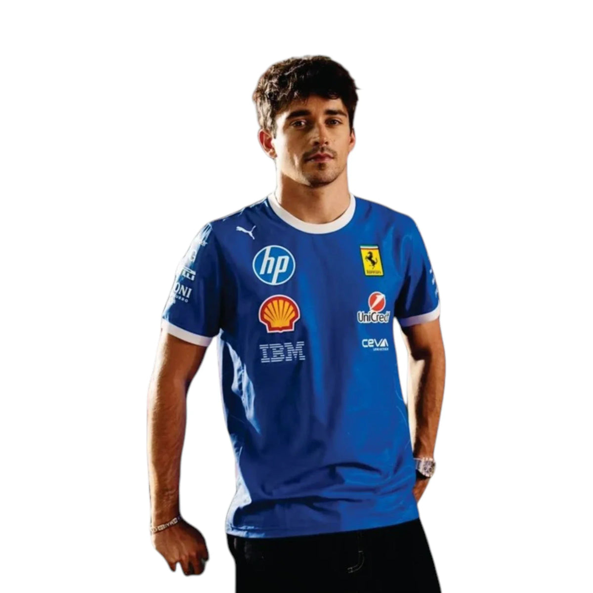 2025 Ferrari Monza GP F1 Racing T-Shirt - Reaxion Racegear image 2
