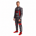2026 Audi Nico Hulkenberg F1 Racing Suit – Grey and Red Audi Revolut Formula 1 Replica Race Suit