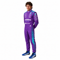 2026 Mercedes Andrea Kimi Antonelli Miami GP F1 Racing Suit – Purple and Turquoise Petronas Formula 1 Replica Suit