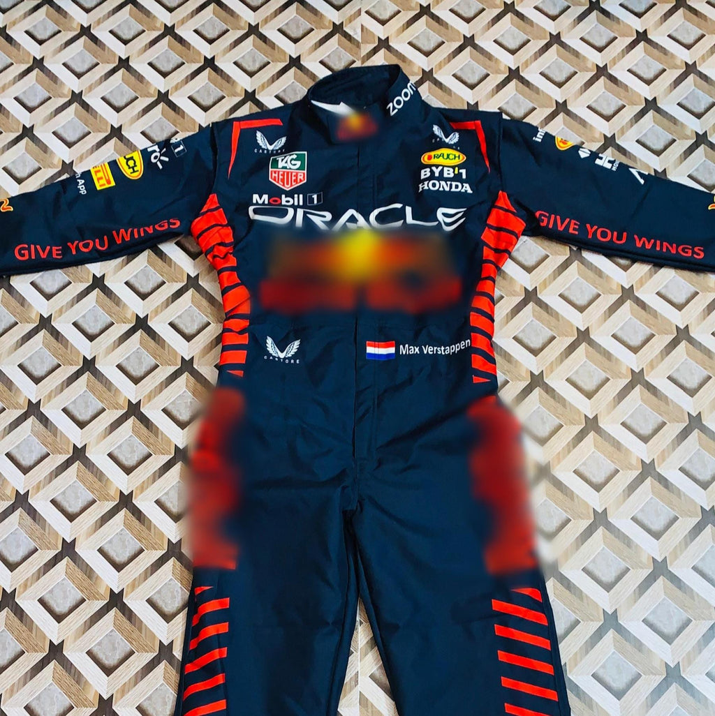 Handmade Inspired Max F1 Racing Suit – Custom Motorsport Fan Costume