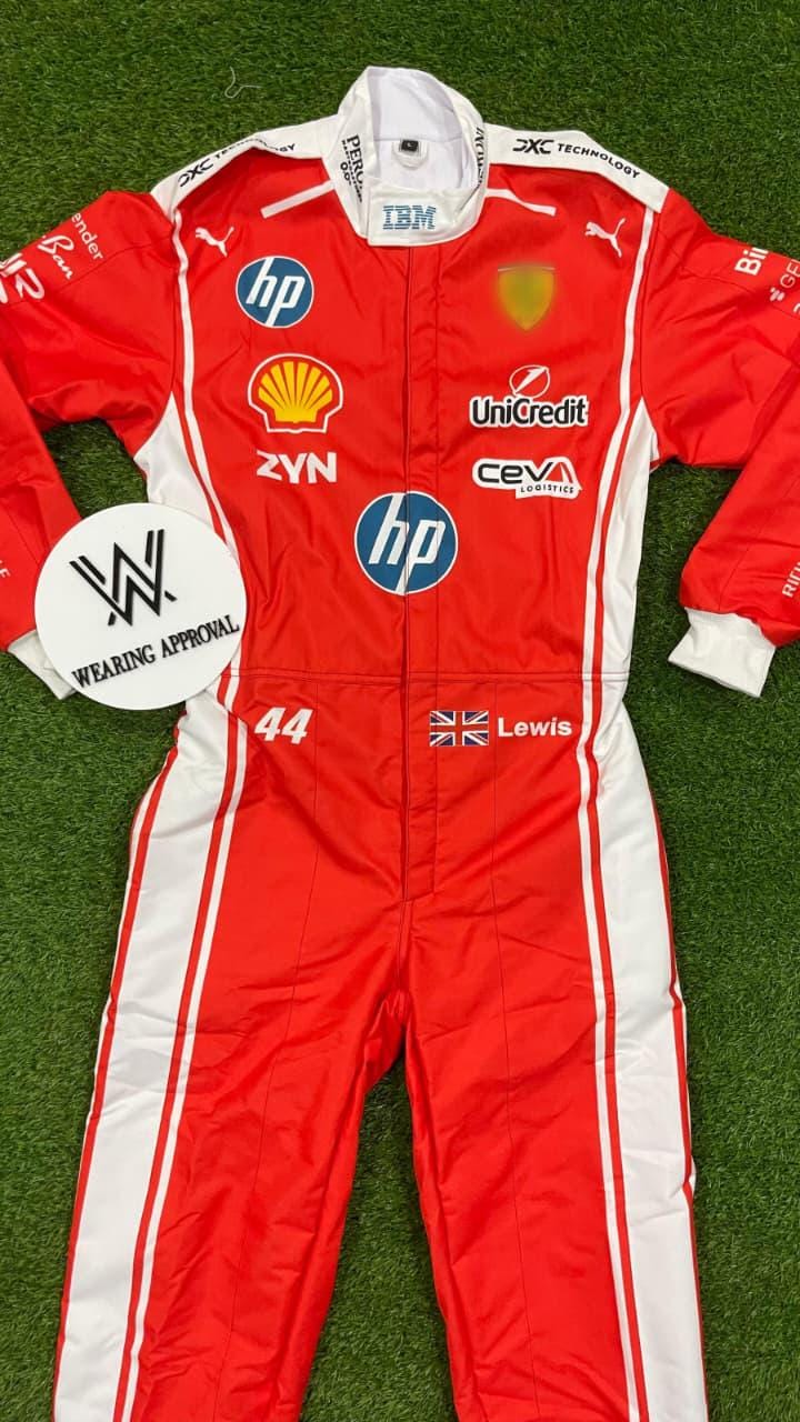 Lewis Hamilton F1 2026 Inspired Suit – F1 Racing Fan Gear – Motorsport Costume