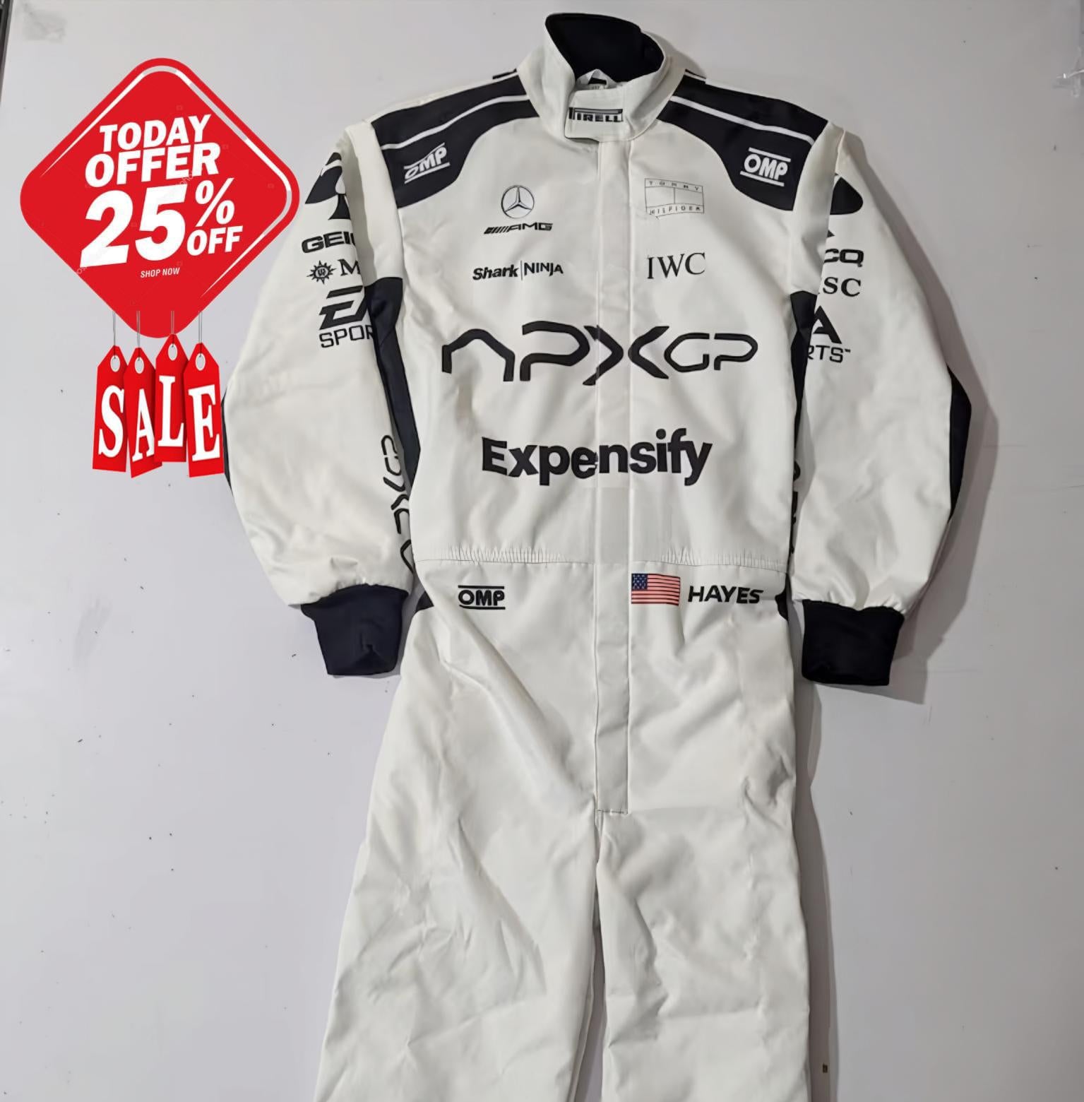 APX GP Racing Suit – F1 Driver Costume, Motorsport Cosplay Outfit