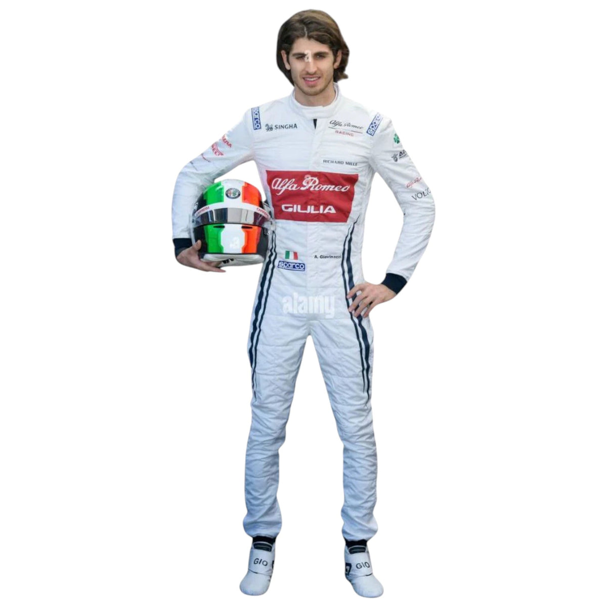 Antonio Giovinazzi 2019 Alfa Romeo F1 Race Suit - Reaxion Racegear image 1
