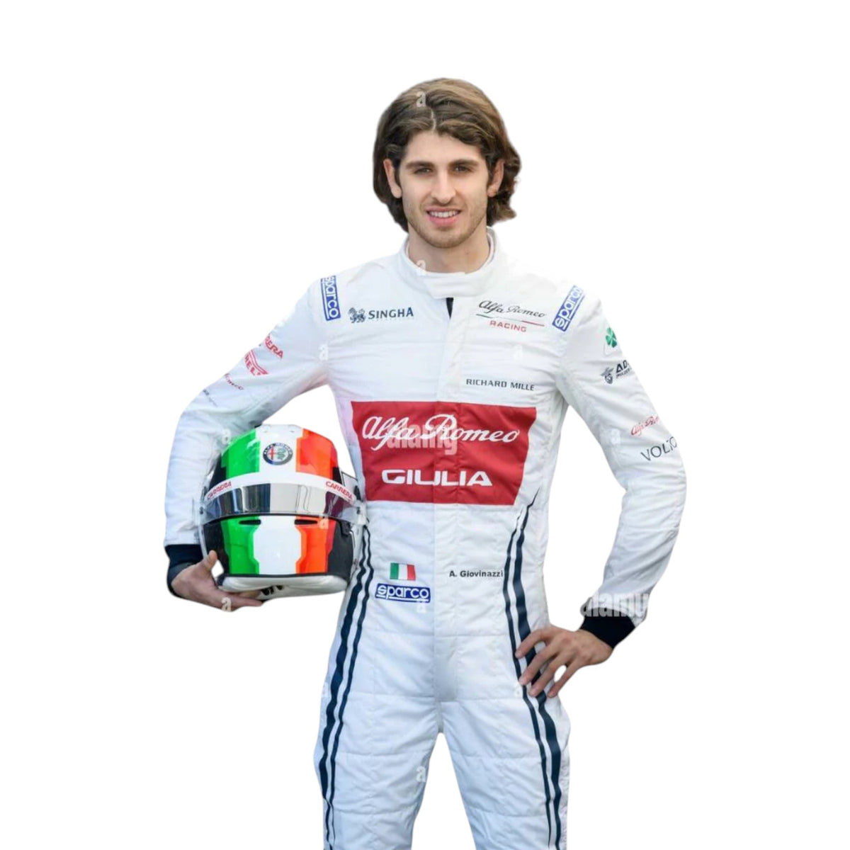 Antonio Giovinazzi 2019 Alfa Romeo F1 Race Suit - Reaxion Racegear image 2