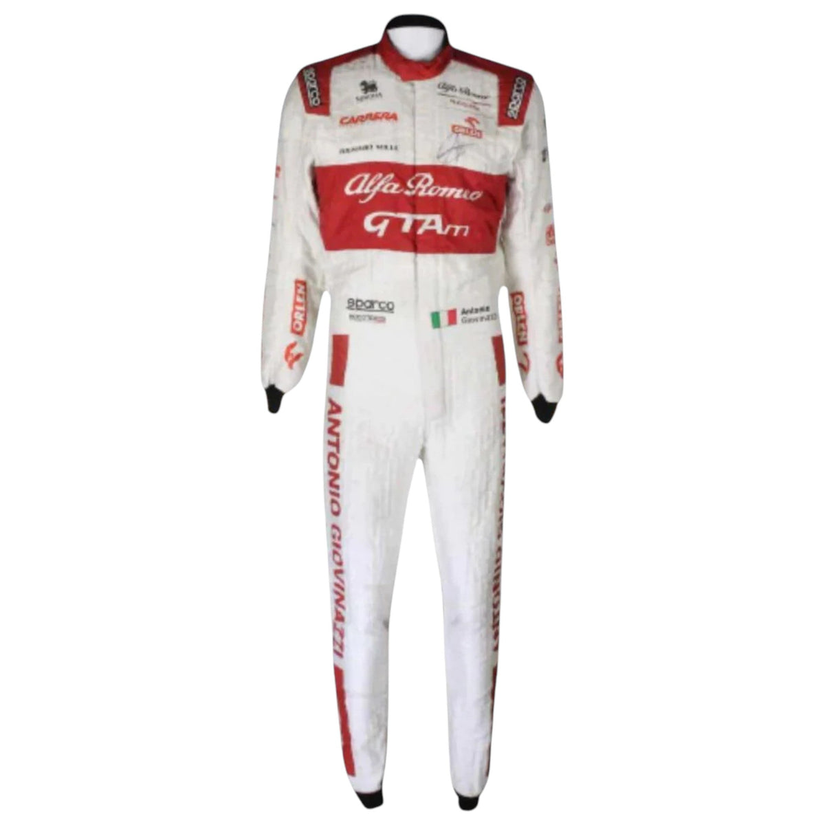 Antonio Giovinazzi 2020 Alfa Romeo F1 Race Suit - Reaxion Racegear image 1