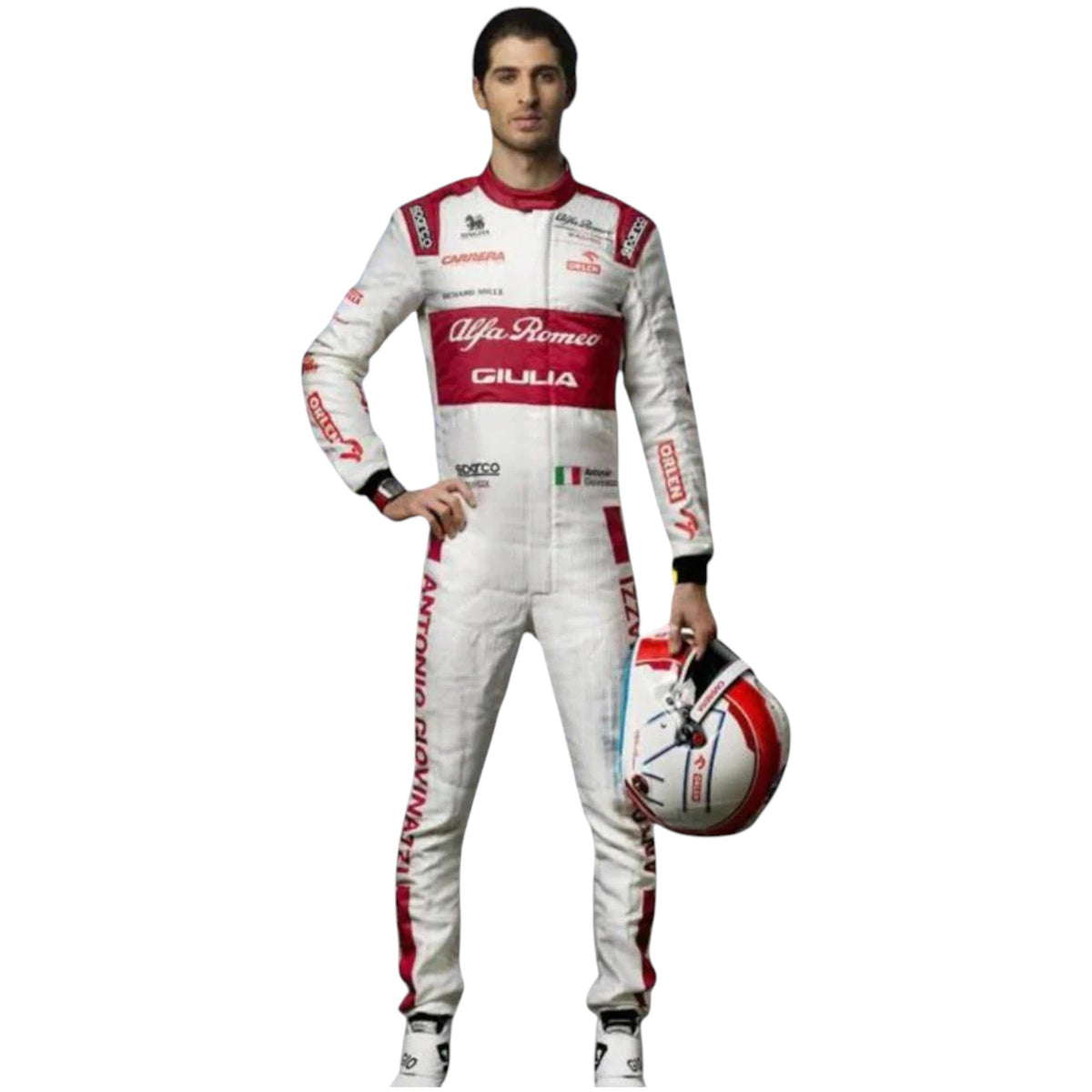 Antonio Giovinazzi 2020 Alfa Romeo F1 Race Suit - Reaxion Racegear image 2