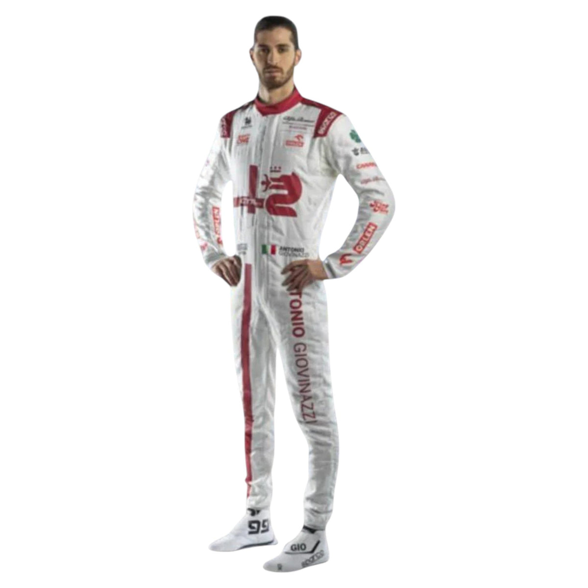 Antonio Giovinazzi 2021 Alfa Romeo F1 Race Suit - Reaxion Racegear image 3