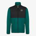 Authentic AMF1 2023 lifestyle track jacket front view featuring team colors and sponsor branding