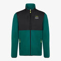 Authentic AMF1 2023 lifestyle track jacket front view featuring team colors and sponsor branding