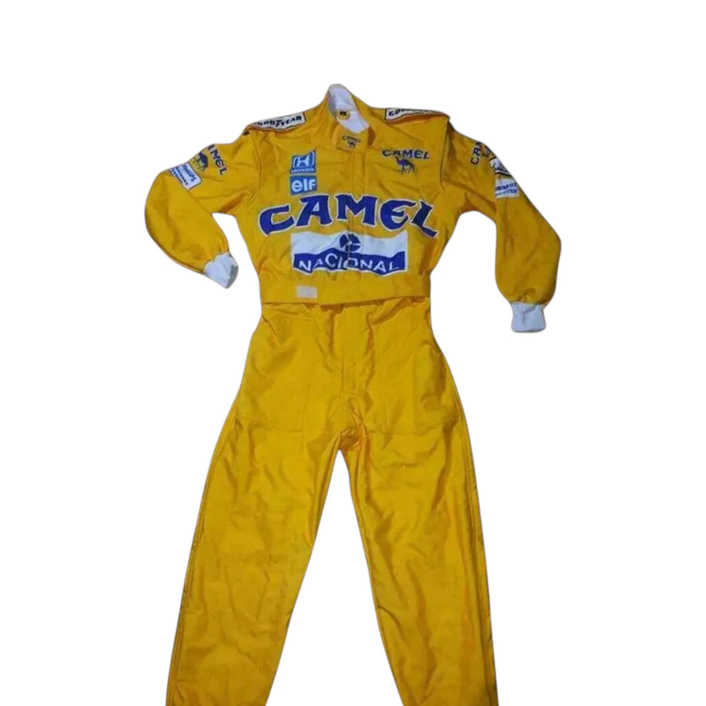 Ayrton Senna 1987 Lotus F1 Racing Suit - Reaxion Racegear image 3