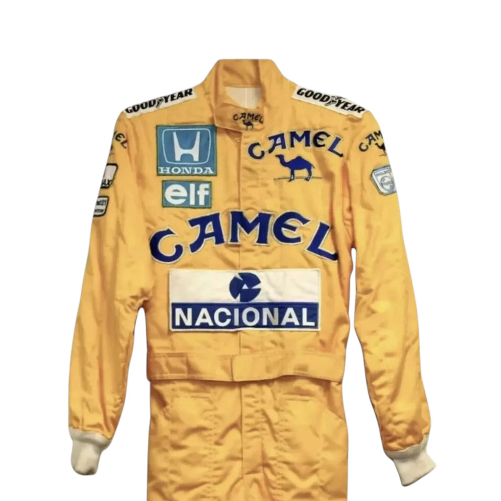 Ayrton Senna 1987 Lotus F1 Racing Suit - Reaxion Racegear image 7
