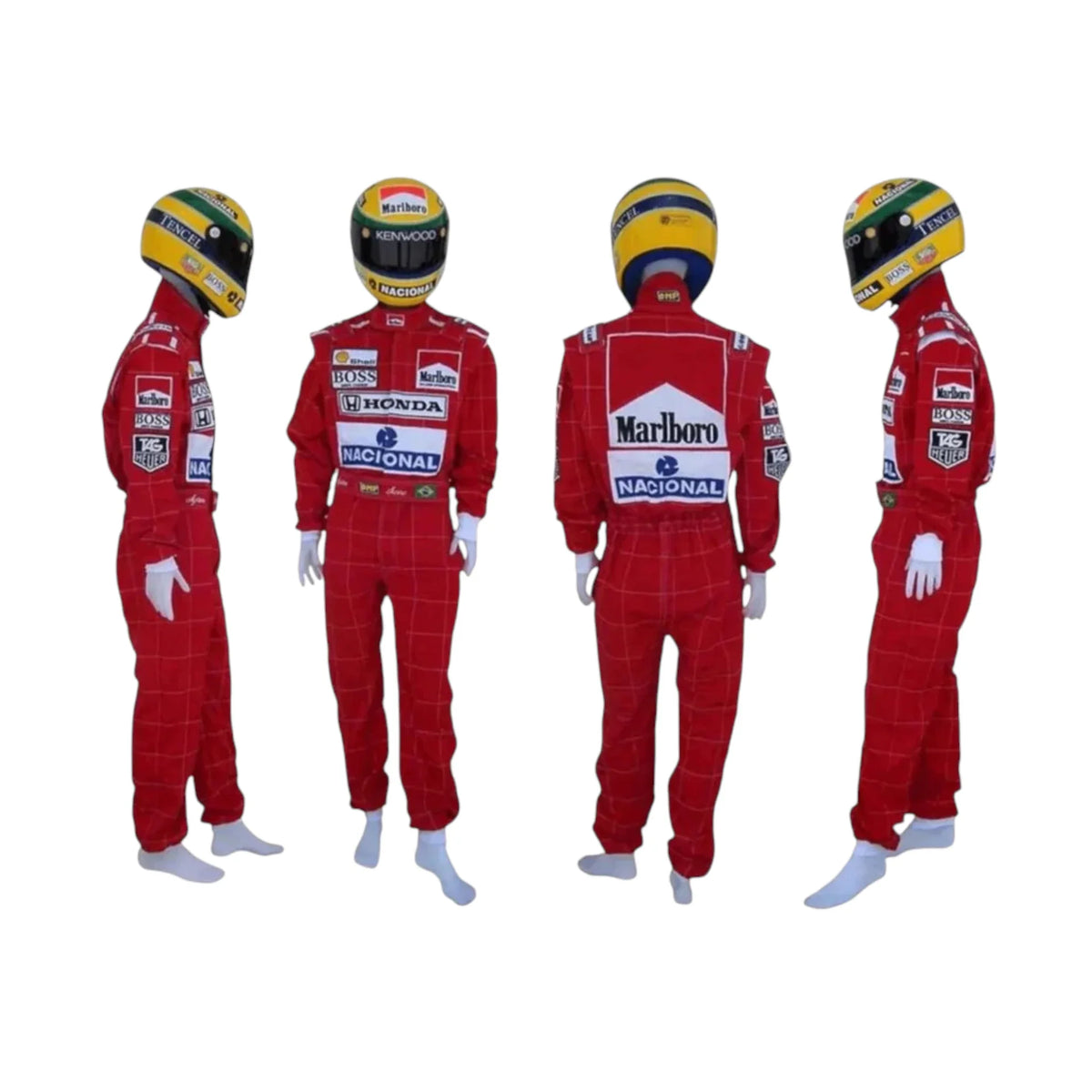 Ayrton Senna 1991 Mclaren United States GP F1 Racing Suit - Reaxion Racegear image 1