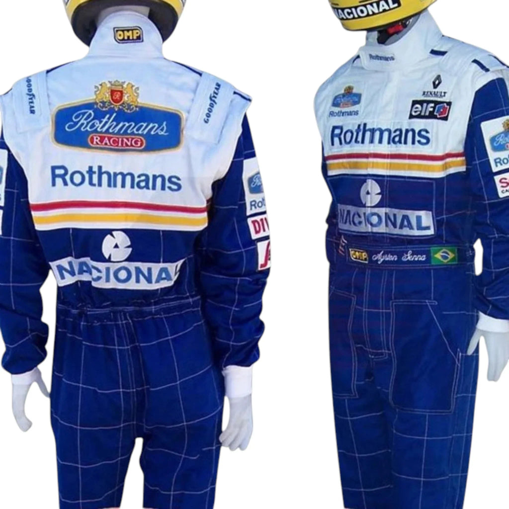 Ayrton Senna 1994 Williams F1 Racing Suit - Reaxion Racegear image 4