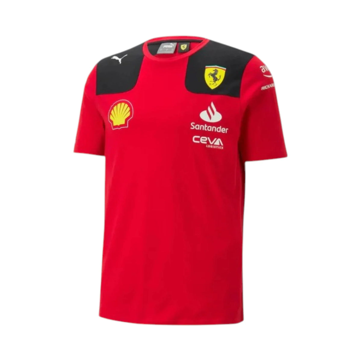 Carlos Sainz 2023 Ferrari F1 Racing Driver T-Shirt - Reaxion Racegear image 1