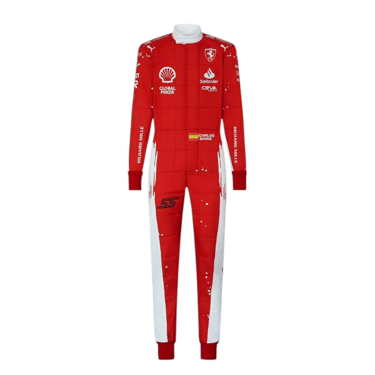 Carlos Sainz 2023 Ferrari (Las Vegas GP Special Edition) F1 Race Suit - Reaxion Racegear image 2
