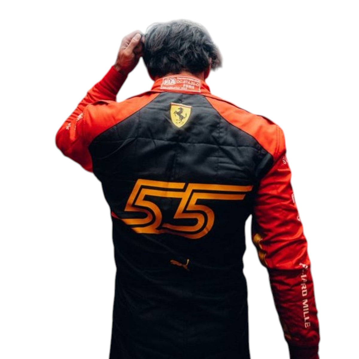 Carlos Sainz 2023 Ferrari Spain GP F1 Race Suit - Reaxion Racegear image 3