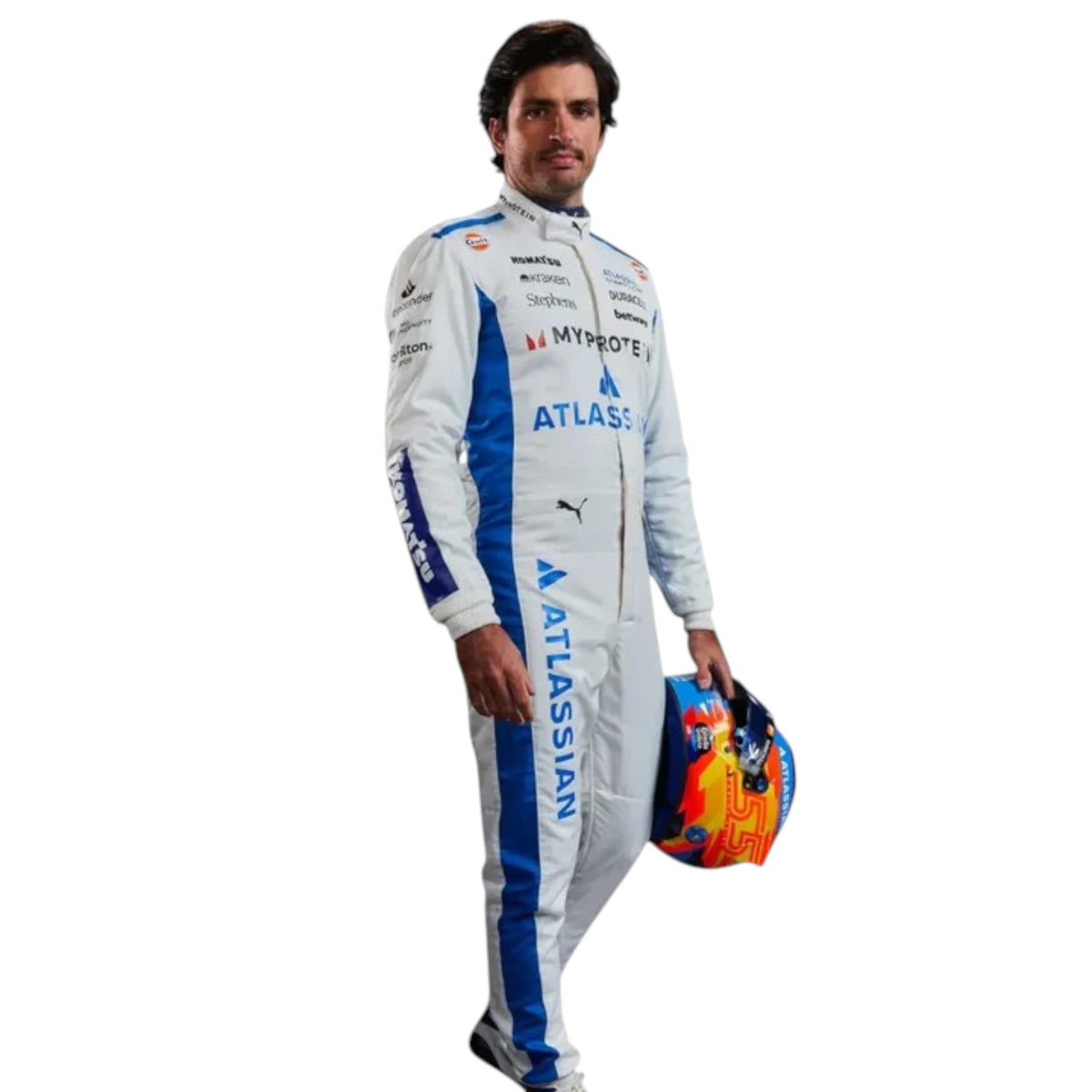 Carlos Sainz 2025 Williams F1 Race Suit - Reaxion Racegear image 2