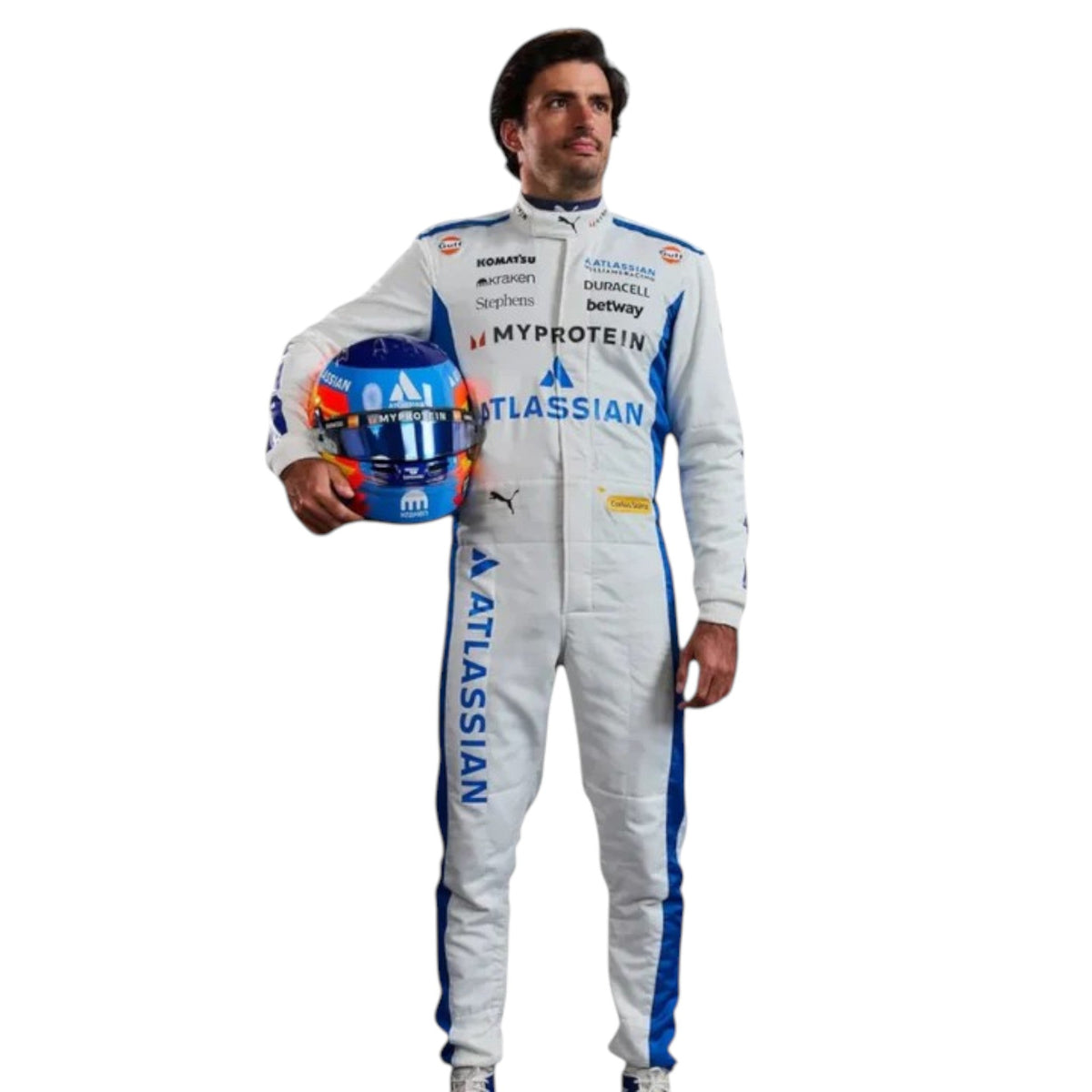Carlos Sainz 2025 Williams F1 Race Suit - Reaxion Racegear image 4