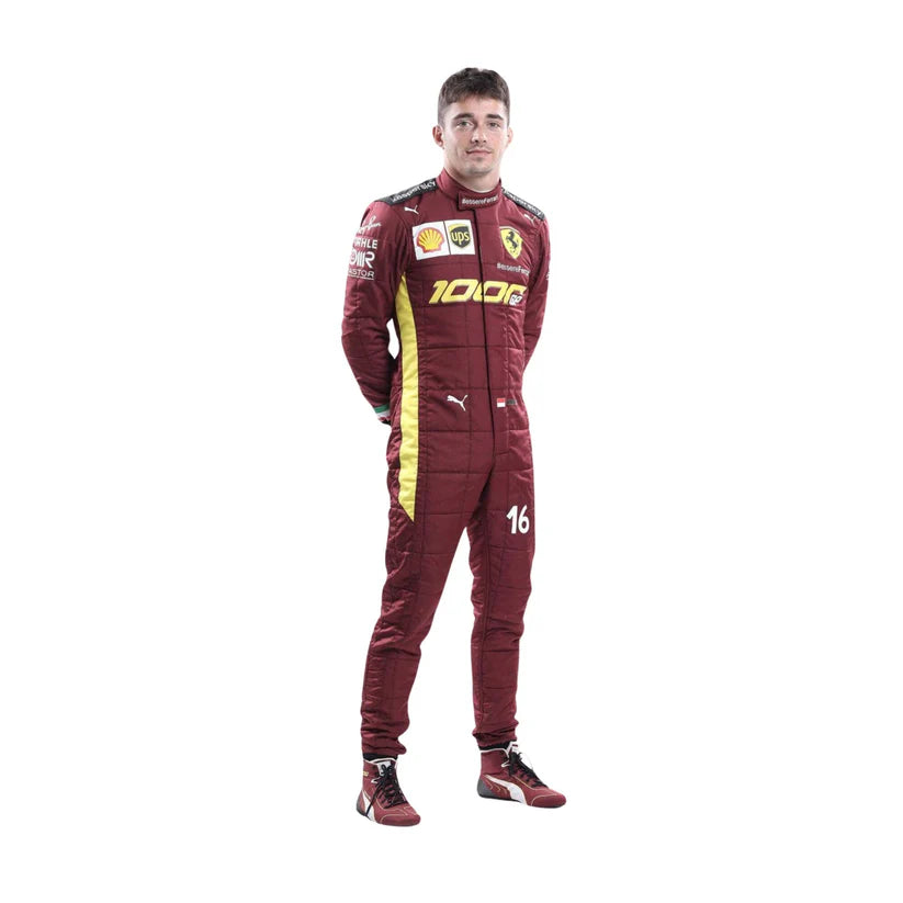 Charles Leclerc Ferrari 2020 1000 GP F1 Racing Suit