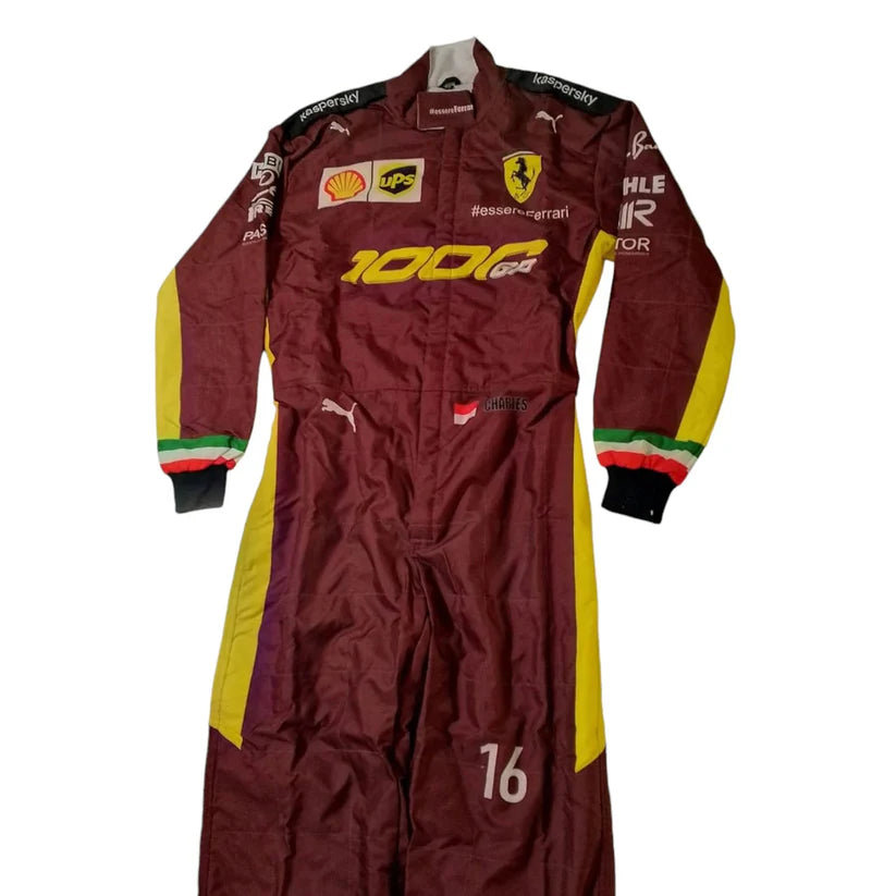 Charles Leclerc Ferrari 2020 1000 GP F1 Racing Suit