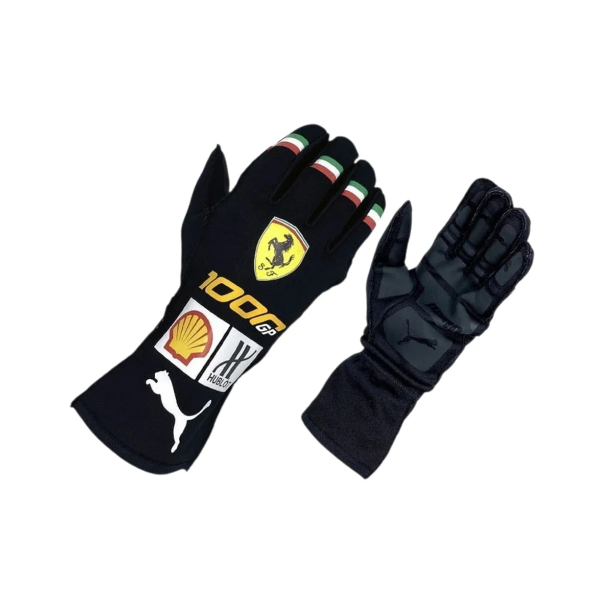 Charles Leclerc 2020 Ferrari 1000 GP F1 Racing Gloves - Reaxion Racegear image 1