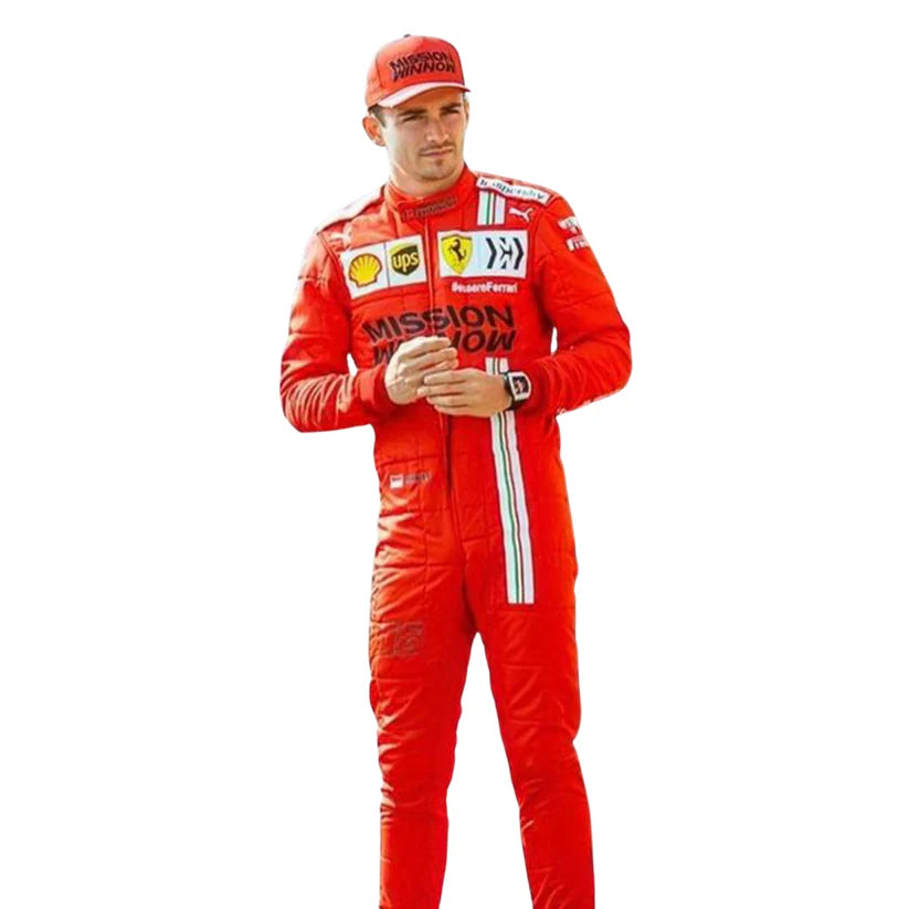 Charles Leclerc Ferrari 2021 F1 Racing Suit