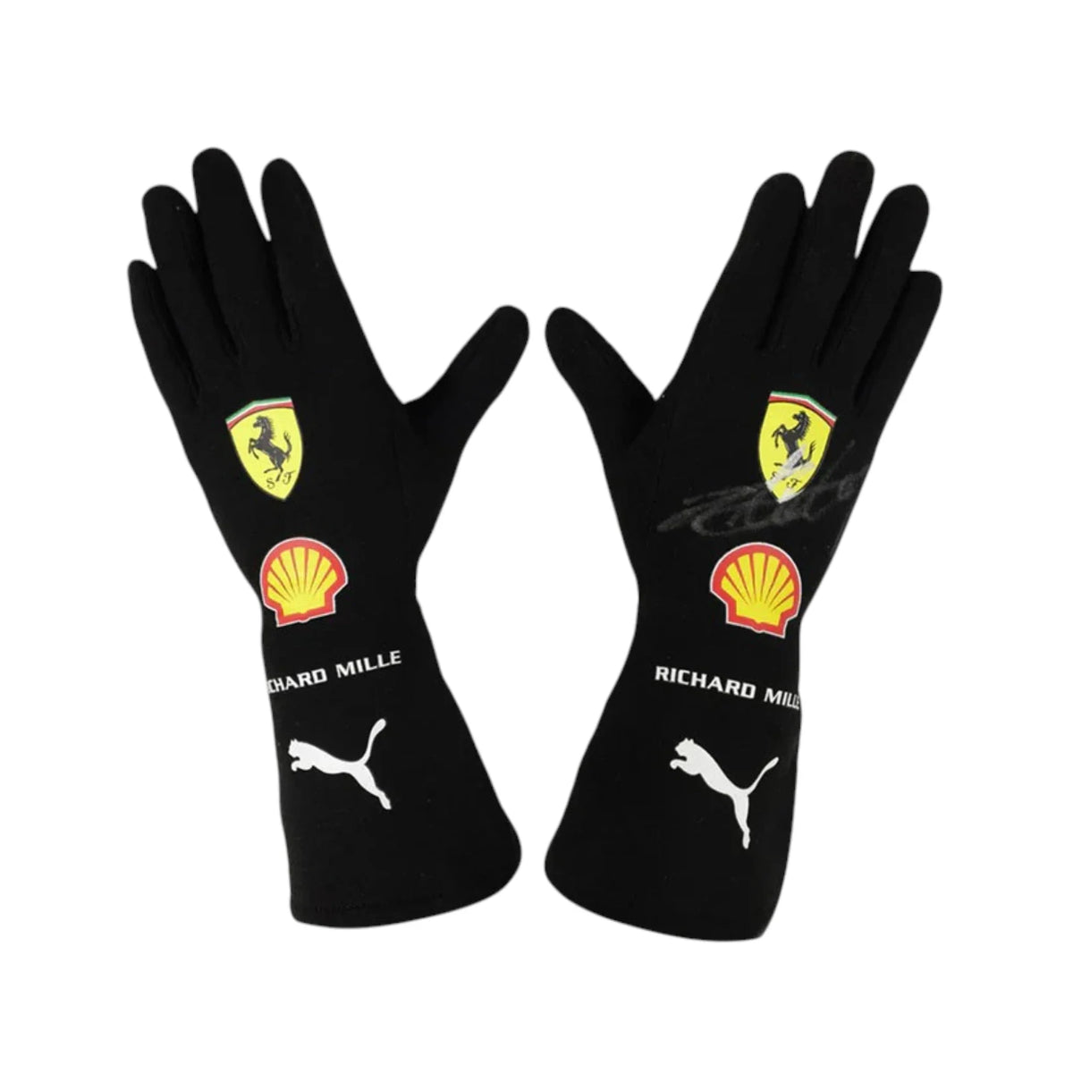 Charles Leclerc 2021 Ferrari F1 Racing Gloves - Reaxion Racegear image 1