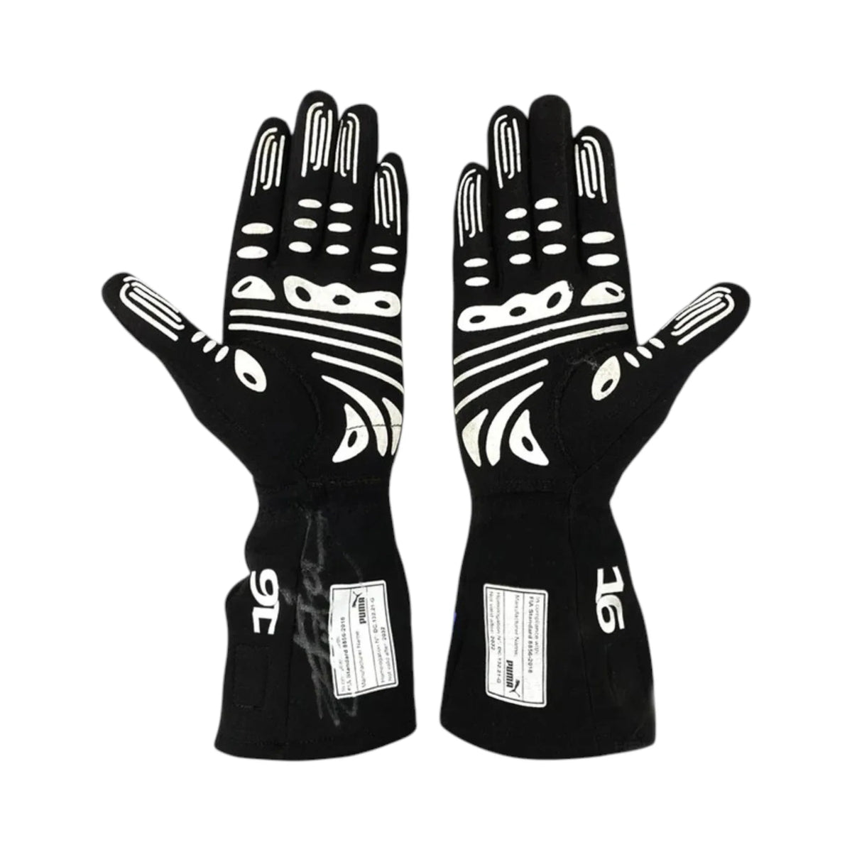 Charles Leclerc 2021 Ferrari F1 Racing Gloves - Reaxion Racegear image 2