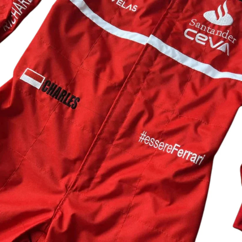 Charles Leclerc Ferrari 2022 F1 Racing Suit