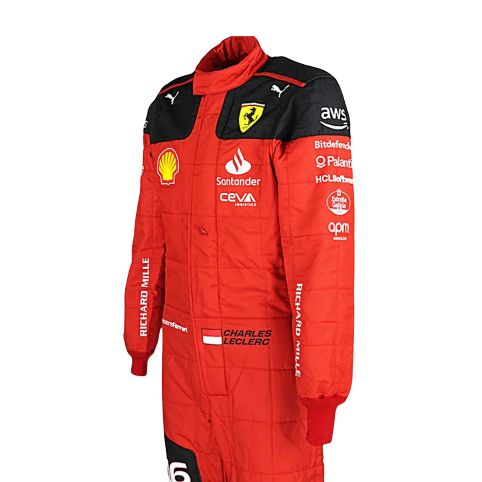 Charles Leclerc Ferrari 2023 F1 Racing Suit