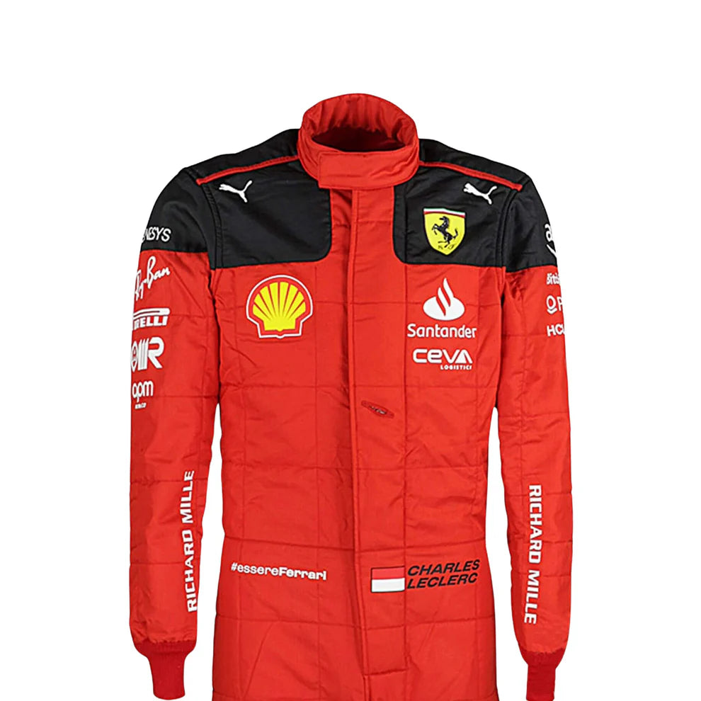 Charles Leclerc Ferrari 2023 F1 Racing Suit
