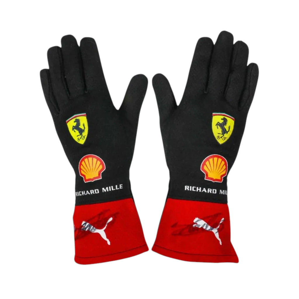 Charles Leclerc 2023 Ferrari F1 Racing Gloves - Reaxion Racegear image 1