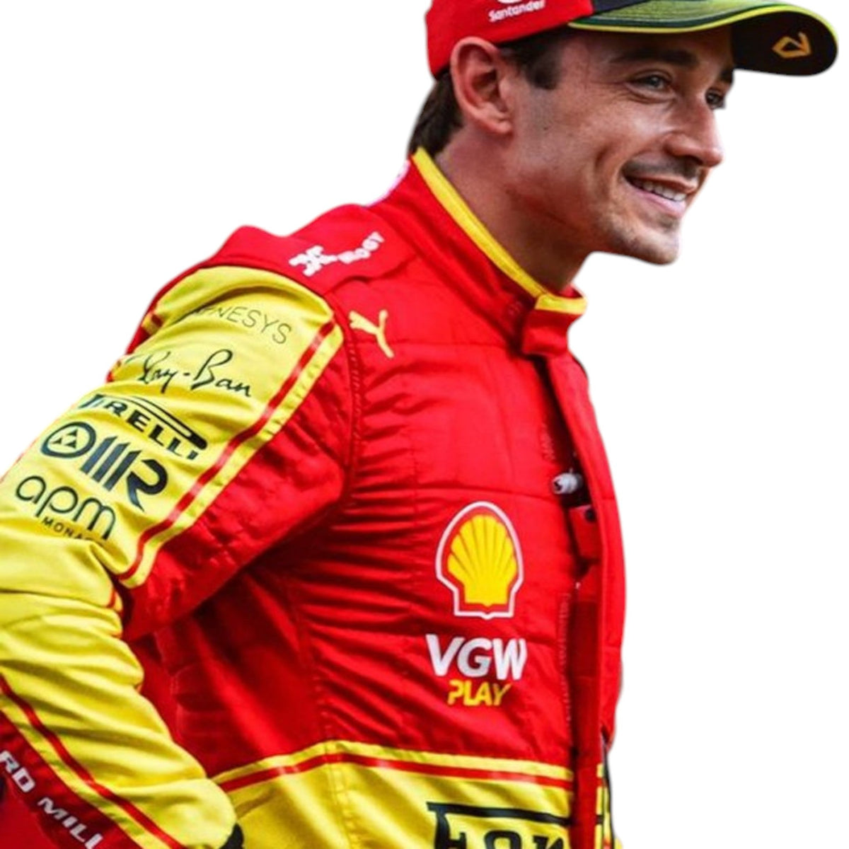 Charles Leclerc 2023 Ferrari Monza GP F1 Race Suit - Reaxion Racegear image 1