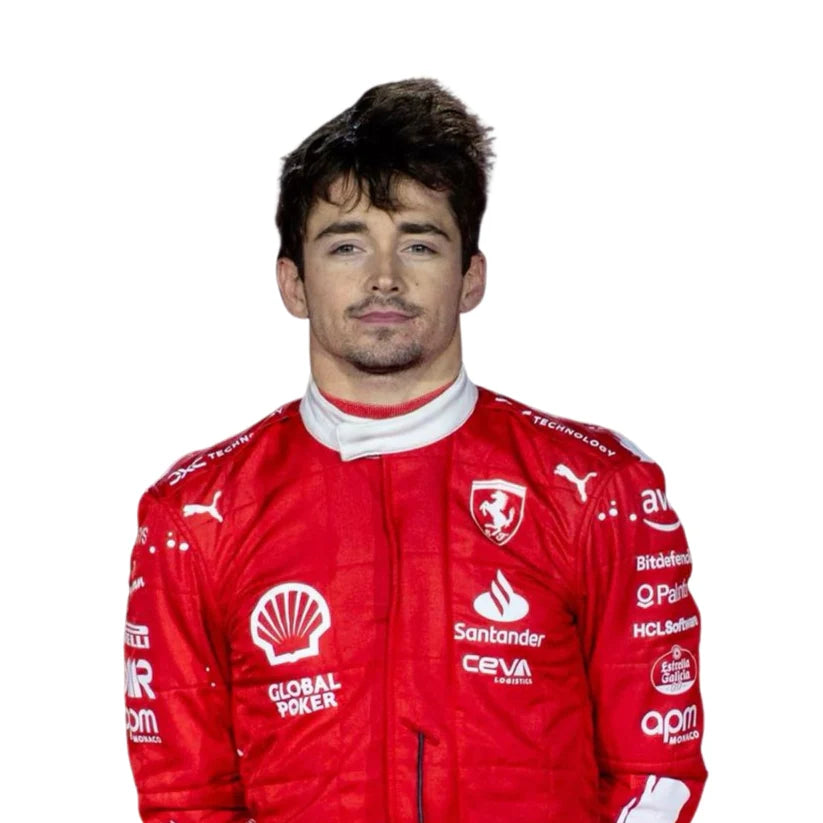 Charles Leclerc Ferrari 2023 Las Vegas GP F1 Racing Suit