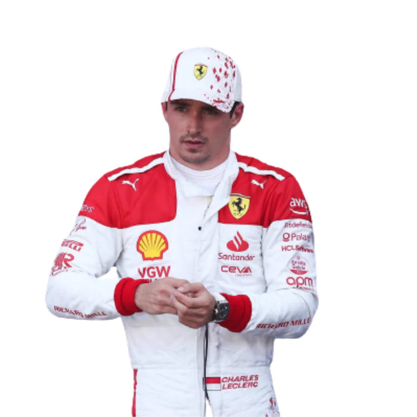 Charles Leclerc Ferrari 2023 Monaco GP F1 Racing Suit