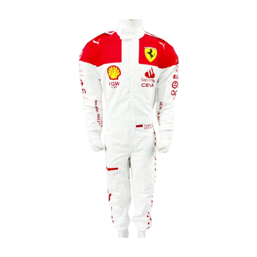Charles Leclerc Ferrari 2023 Monaco GP F1 Racing Suit