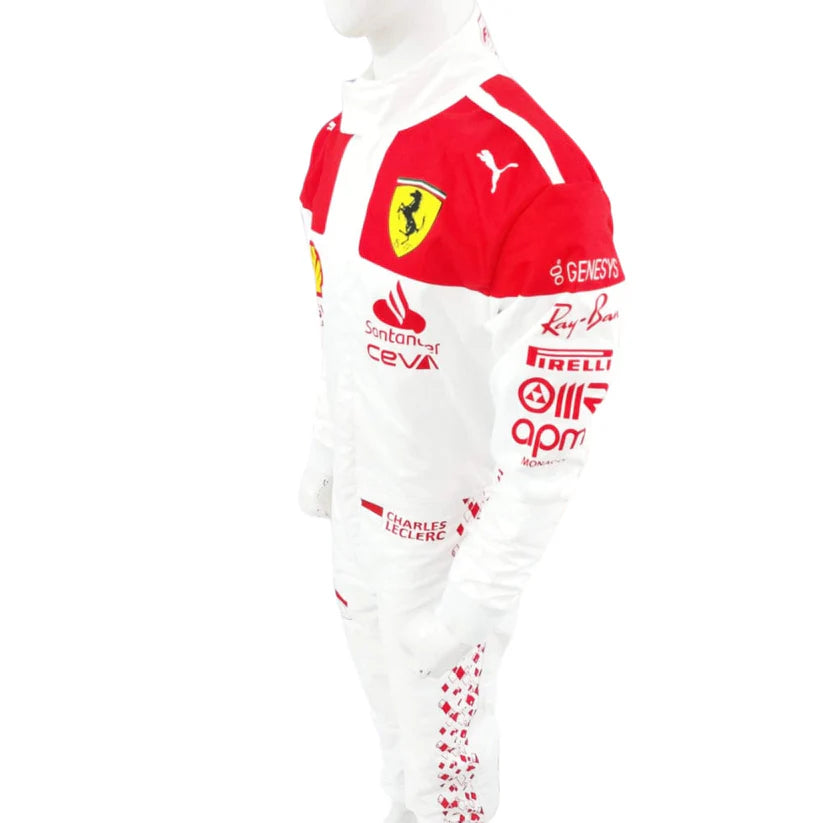 Charles Leclerc Ferrari 2023 Monaco GP F1 Racing Suit