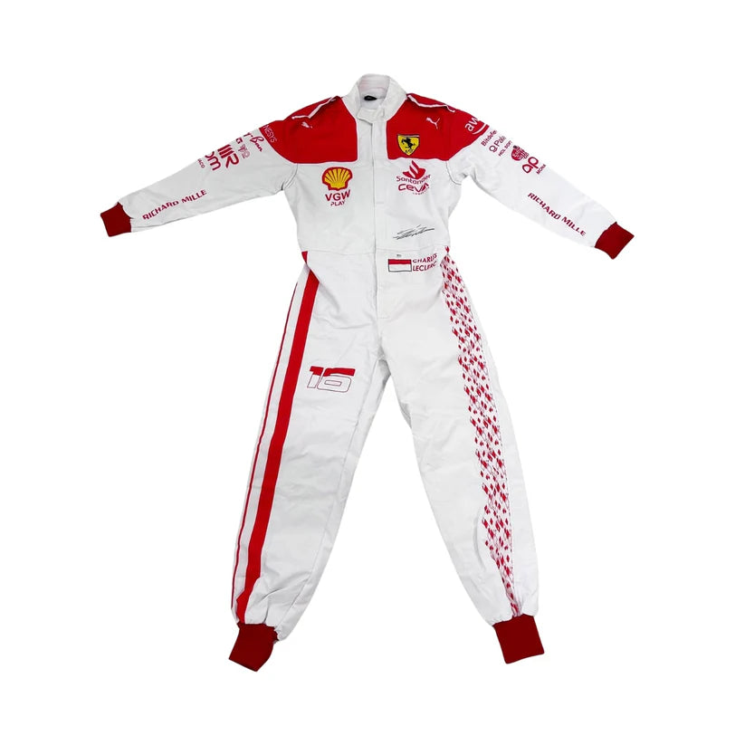 Charles Leclerc Ferrari 2023 Monaco GP F1 Racing Suit
