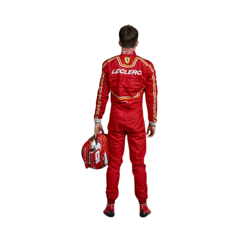 Charles Leclerc Ferrari 2024 F1 Racing Suit