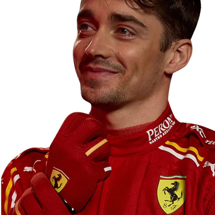 Charles Leclerc Ferrari 2024 F1 Racing Suit