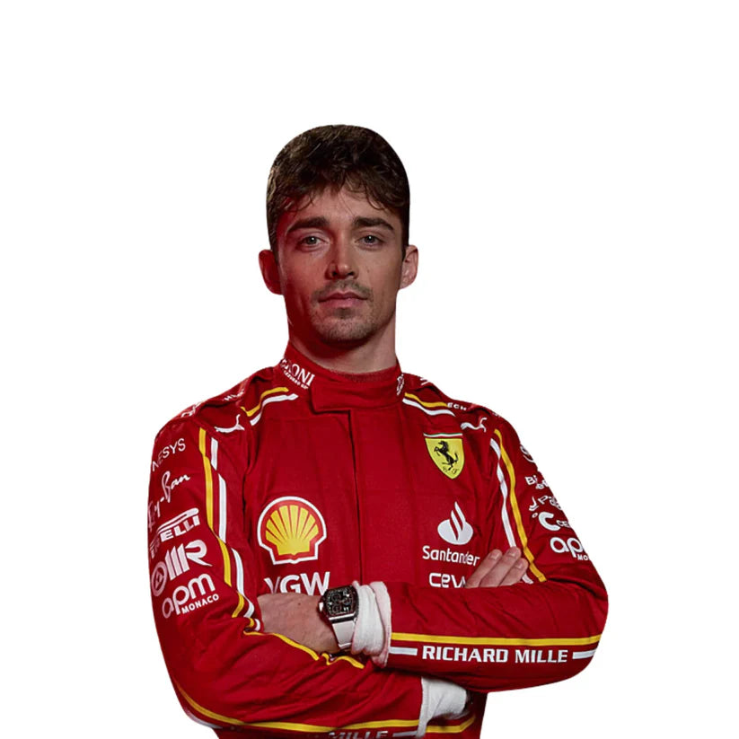 Charles Leclerc Ferrari 2024 F1 Racing Suit