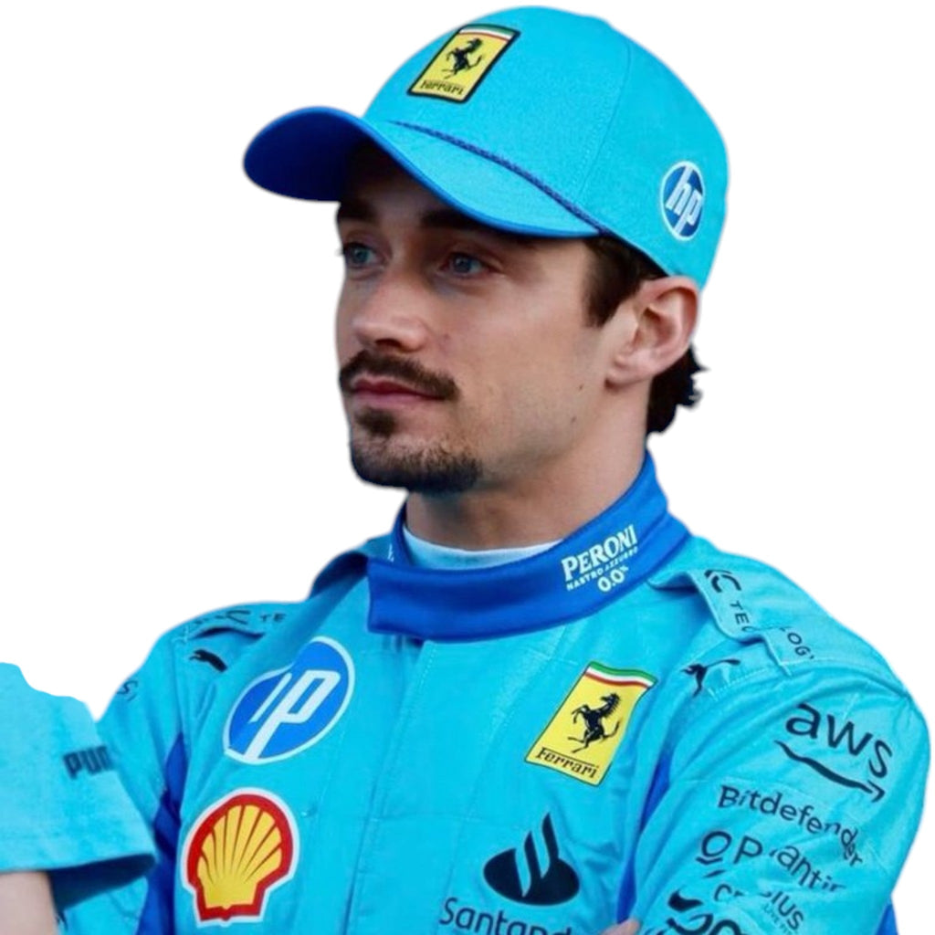 Charles Leclerc 2024 Ferrari Miami GP F1 Race Suit - Reaxion Racegear image 5